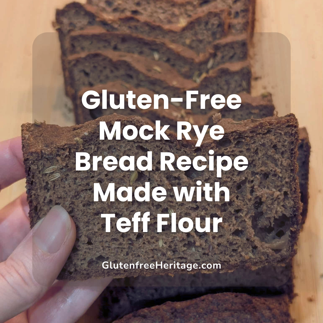 Gluten-Free Mock Rye Bread Recipe | Made with Teff Flour