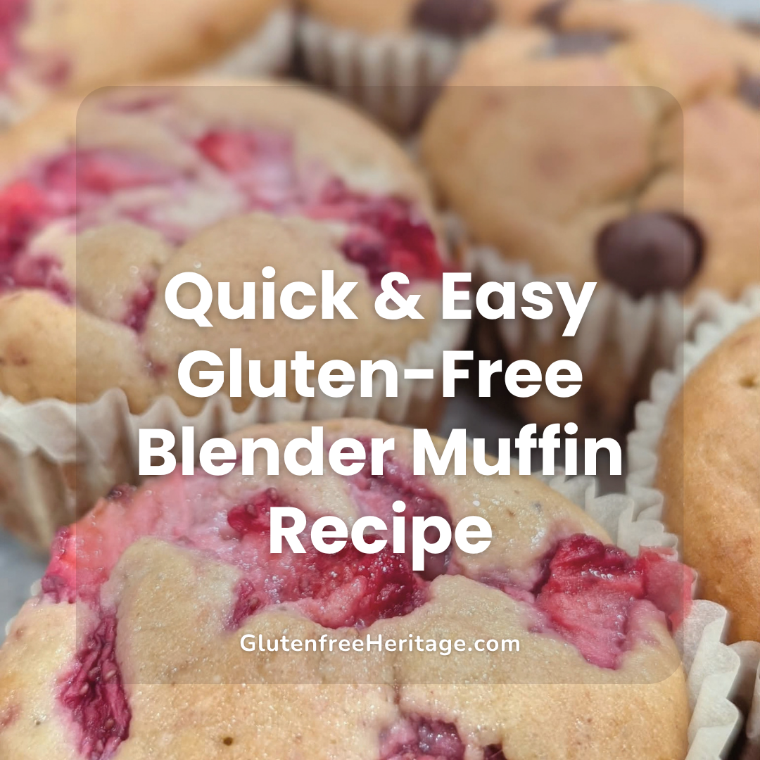 Quick & Easy Gluten-Free Blender Muffin Recipe